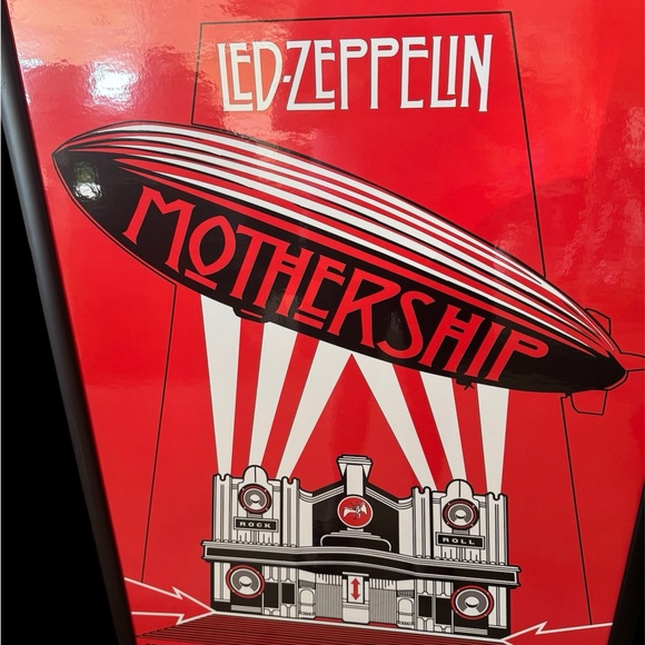 Led Zeppelin Mothership Poster 24x36 professionally Framed